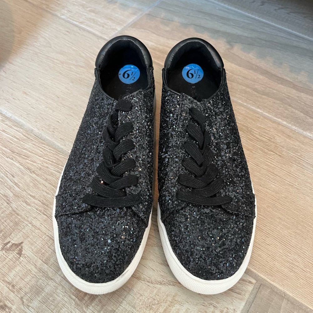 Kenneth Cole glitter sneakers size 6 1/2